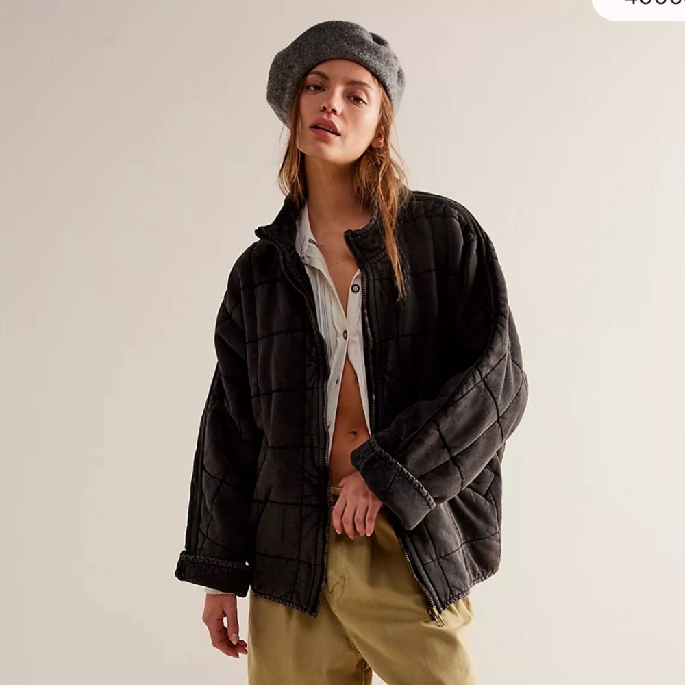 Free People Quilted Jacket